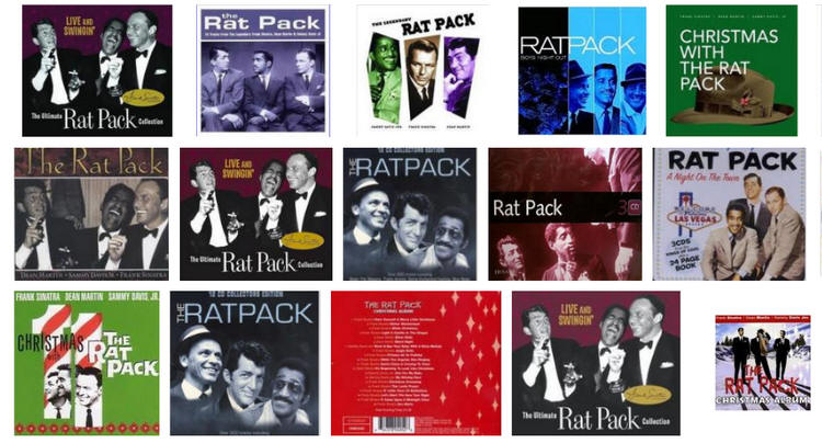 Rat Pack CD covers