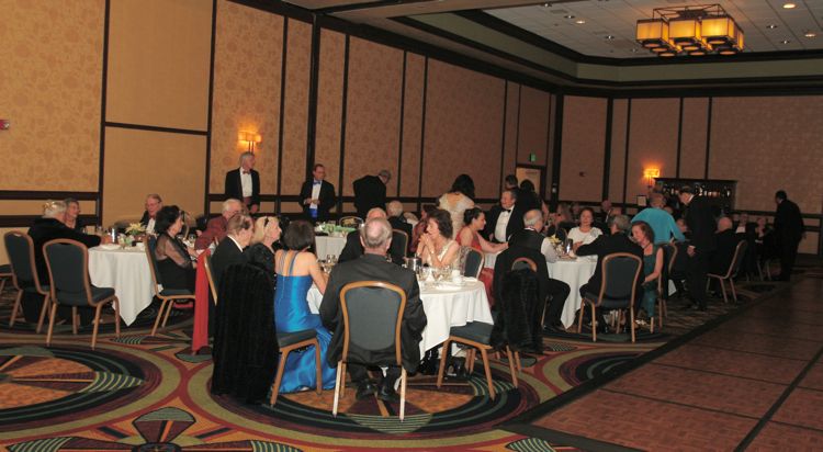 Dancing at the Snow Ball with the Nightlighters