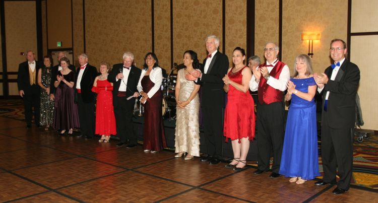 Dancing at the Snow Ball with the Nightlighters