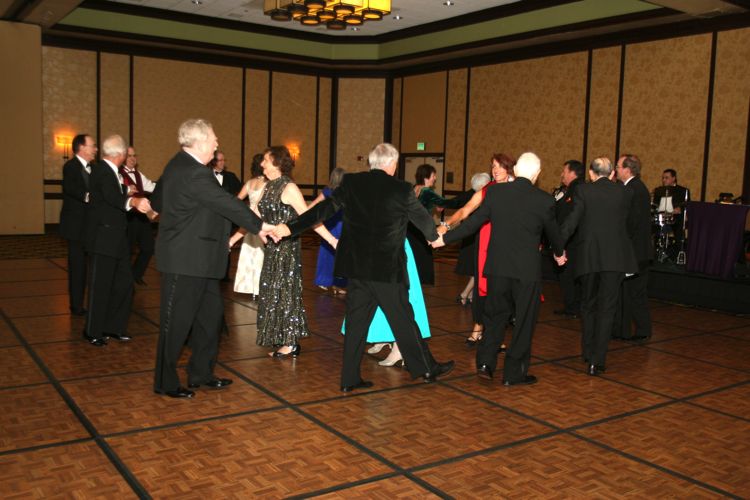 Dancing at the Snow Ball with the Nightlighters