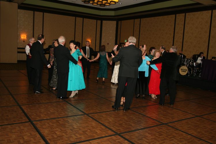 Dancing at the Snow Ball with the Nightlighters