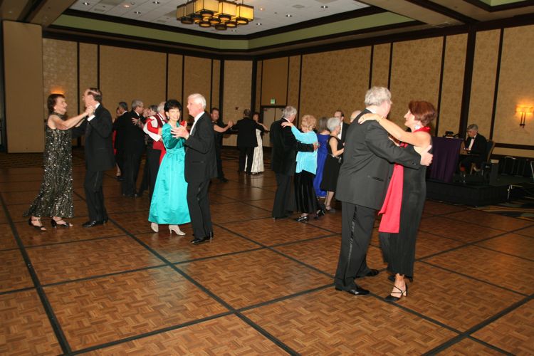 Dancing at the Snow Ball with the Nightlighters