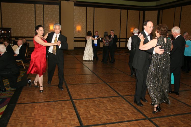 Dancing at the Snow Ball with the Nightlighters