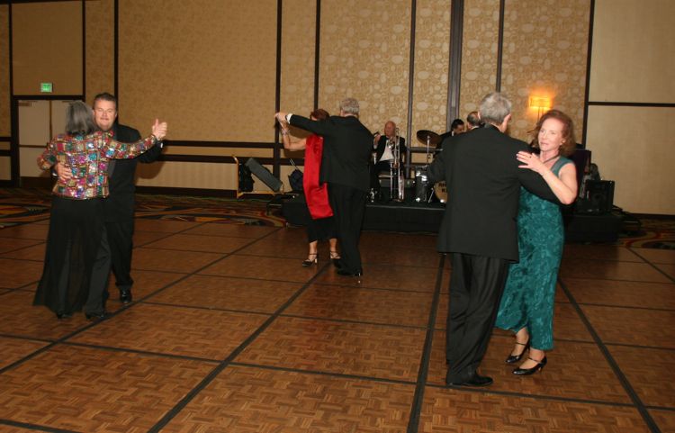 Dancing at the Snow Ball with the Nightlighters