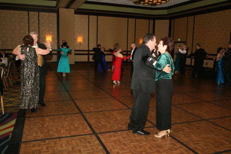 Dancing at the Snow Ball with the Nightlighters