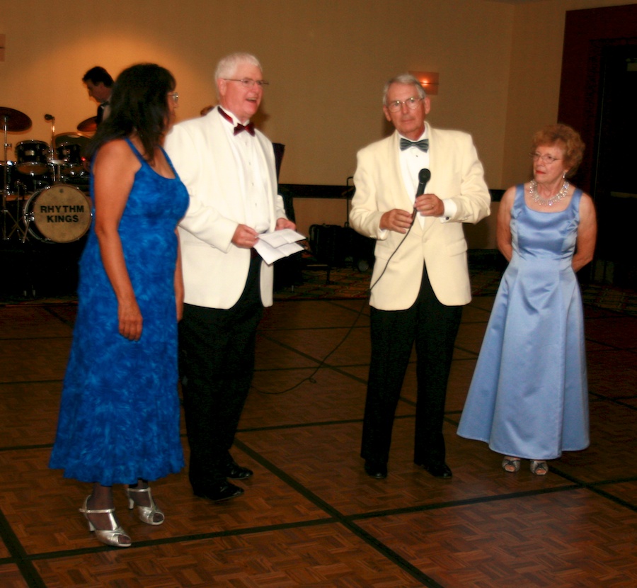 Post dinner dancing at the 2012 Nightlighters Rose Ball