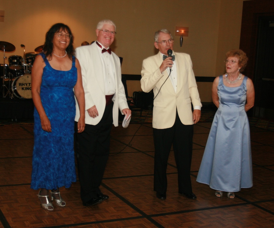 Post dinner dancing at the 2012 Nightlighters Rose Ball