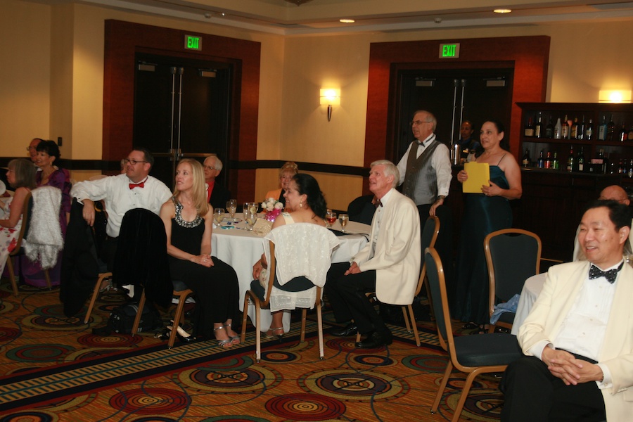 Post dinner dancing at the 2012 Nightlighters Rose Ball