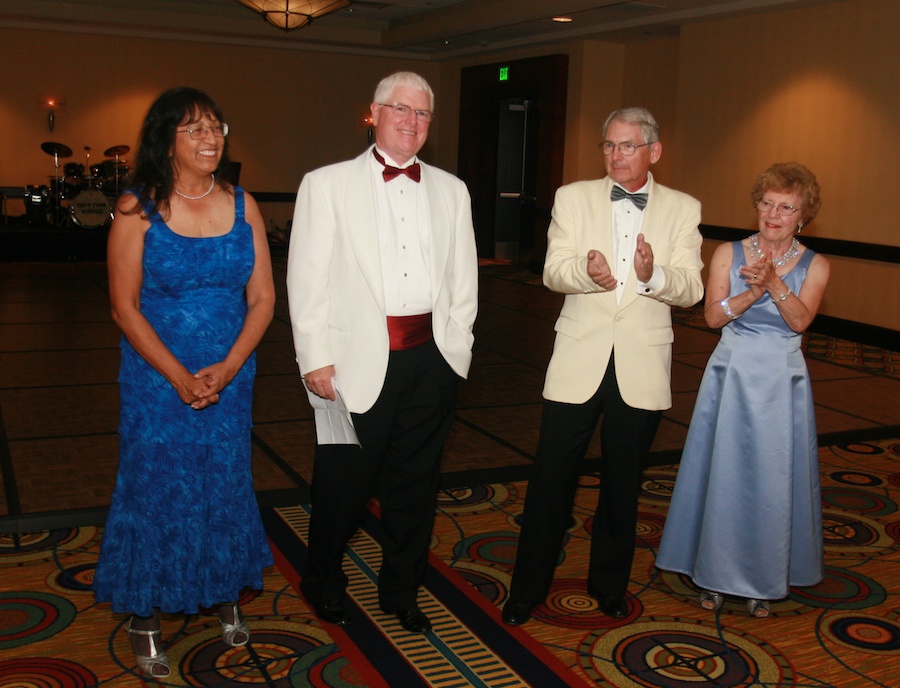 Post dinner dancing at the 2012 Nightlighters Rose Ball