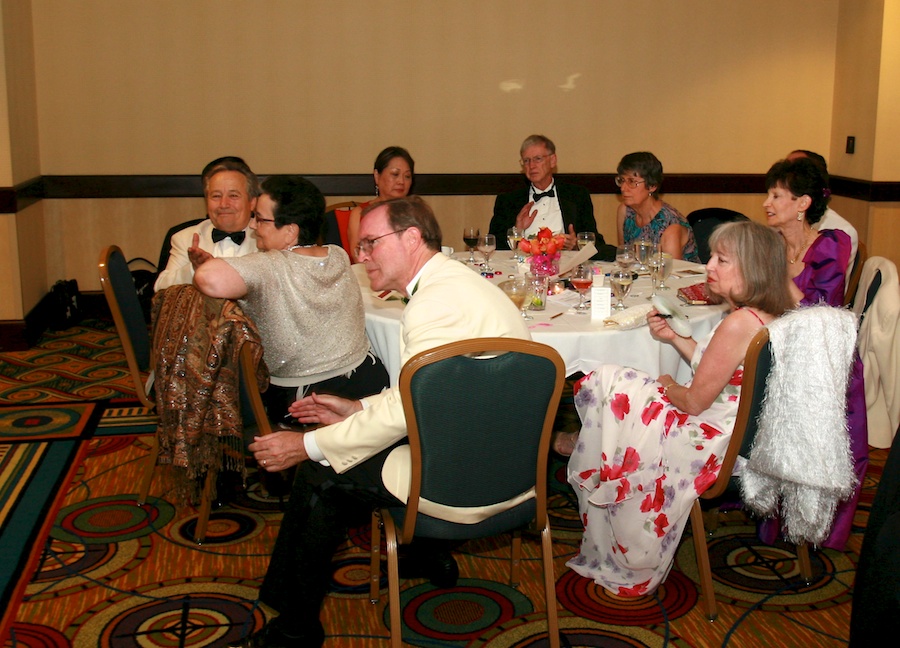 Post dinner dancing at the 2012 Nightlighters Rose Ball