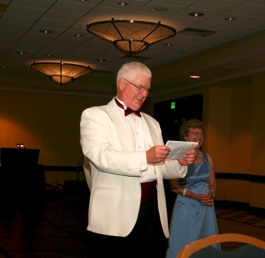 Post dinner dancing at the 2012 Nightlighters Rose Ball