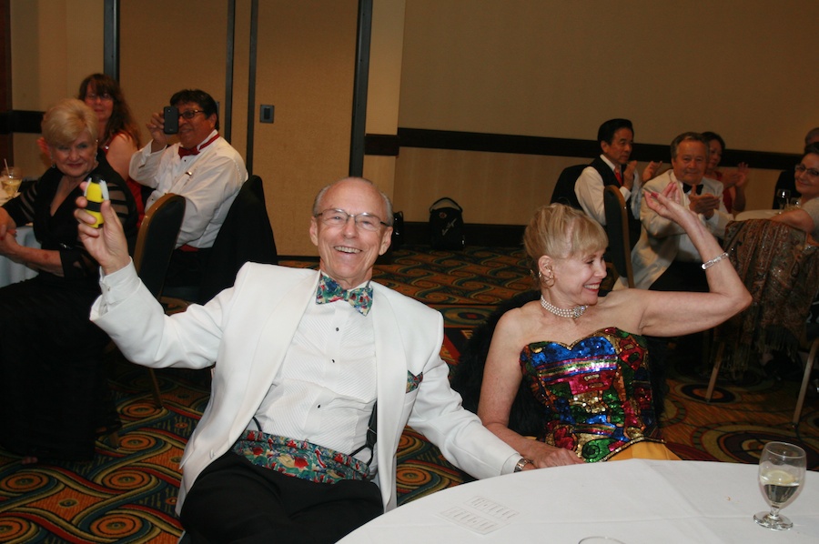 Post dinner dancing at the 2012 Nightlighters Rose Ball