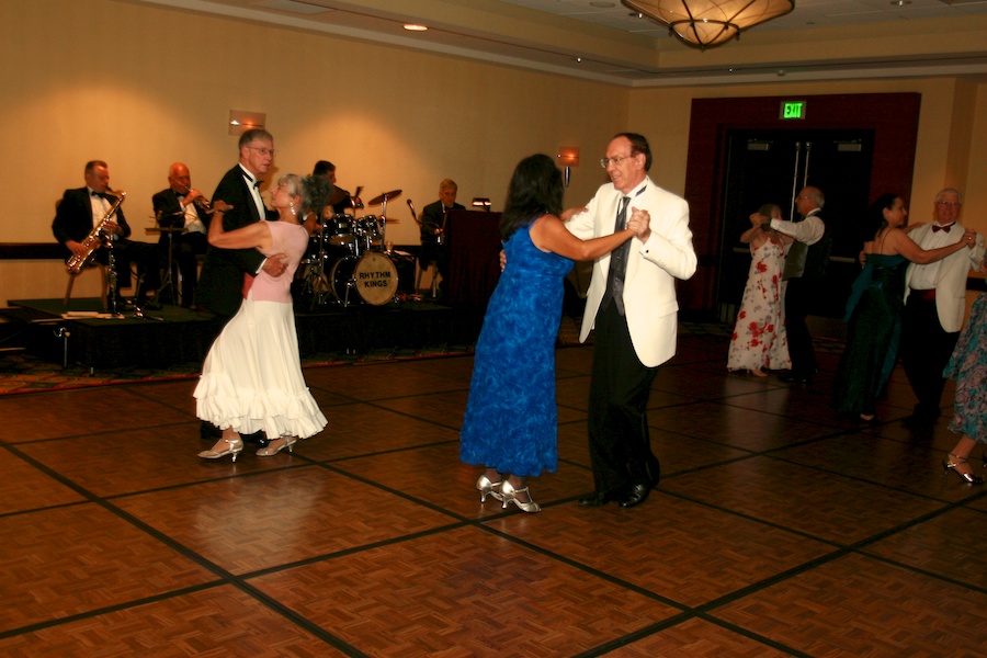 Post dinner dancing at the 2012 Nightlighters Rose Ball