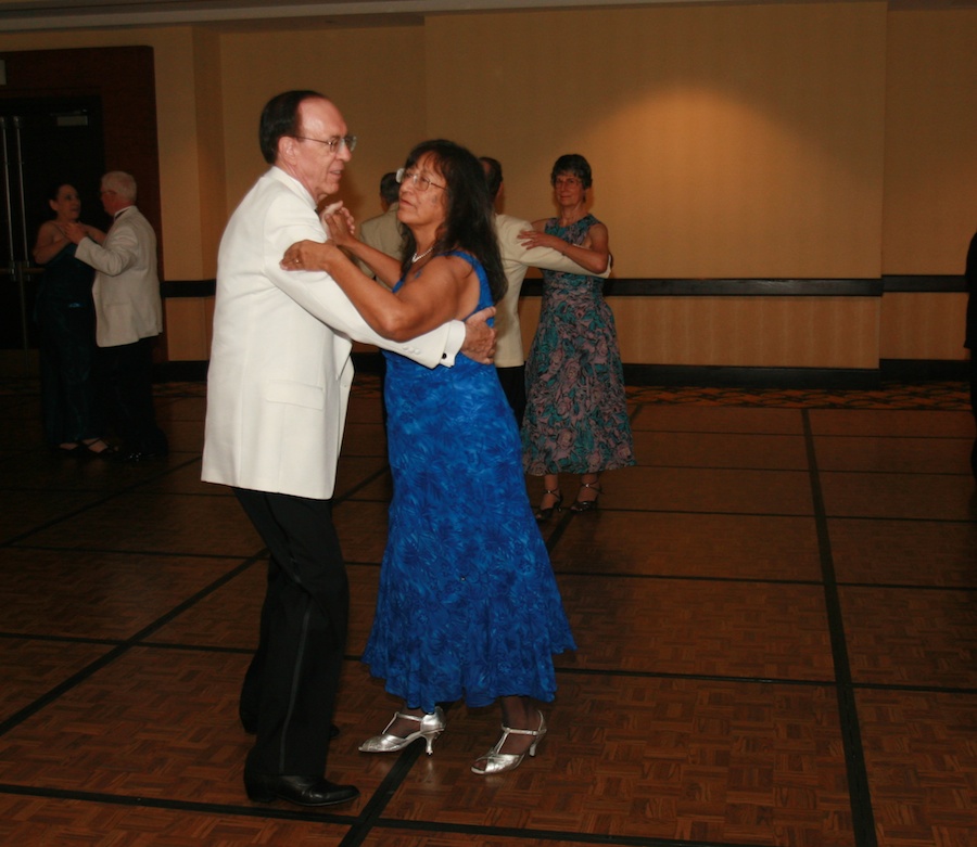 Post dinner dancing at the 2012 Nightlighters Rose Ball