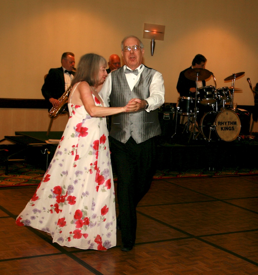 Post dinner dancing at the 2012 Nightlighters Rose Ball