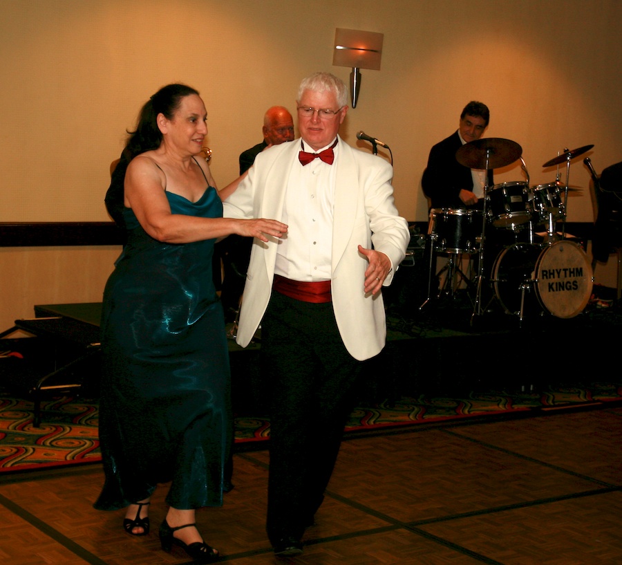 Post dinner dancing at the 2012 Nightlighters Rose Ball