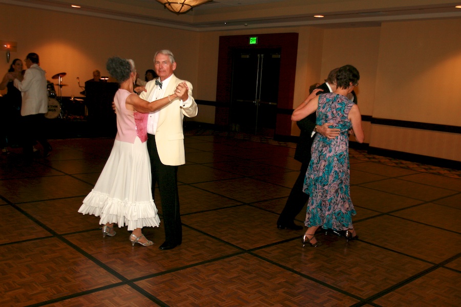 Post dinner dancing at the 2012 Nightlighters Rose Ball