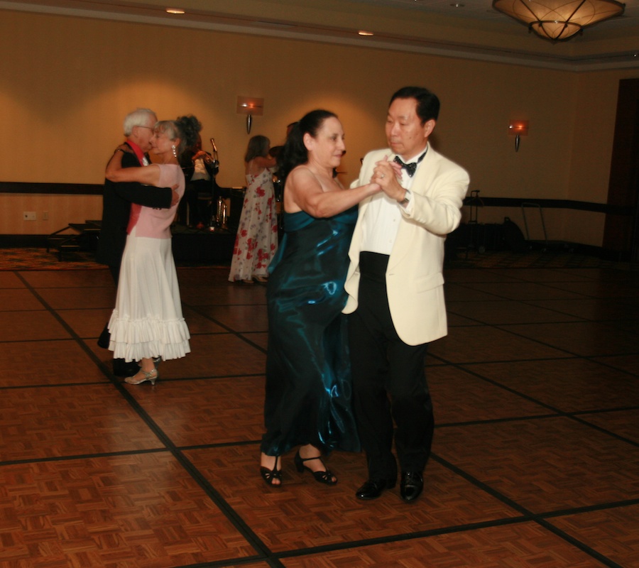 Post dinner dancing at the 2012 Nightlighters Rose Ball