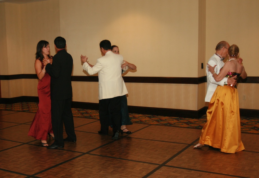 Post dinner dancing at the 2012 Nightlighters Rose Ball