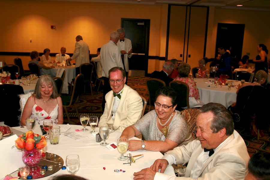 Post dinner dancing at the 2012 Nightlighters Rose Ball