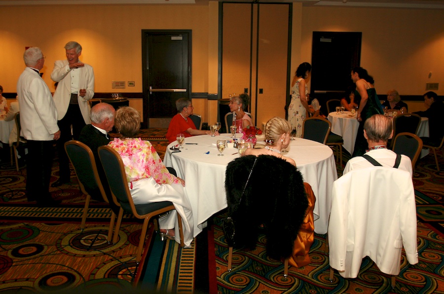 Post dinner dancing at the 2012 Nightlighters Rose Ball