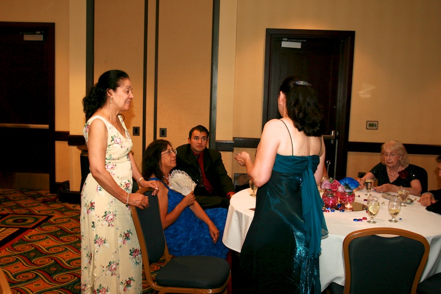 Post dinner dancing at the 2012 Nightlighters Rose Ball