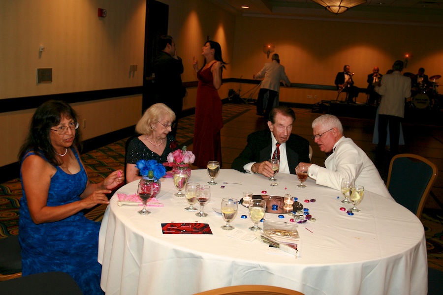 Post dinner dancing at the 2012 Nightlighters Rose Ball