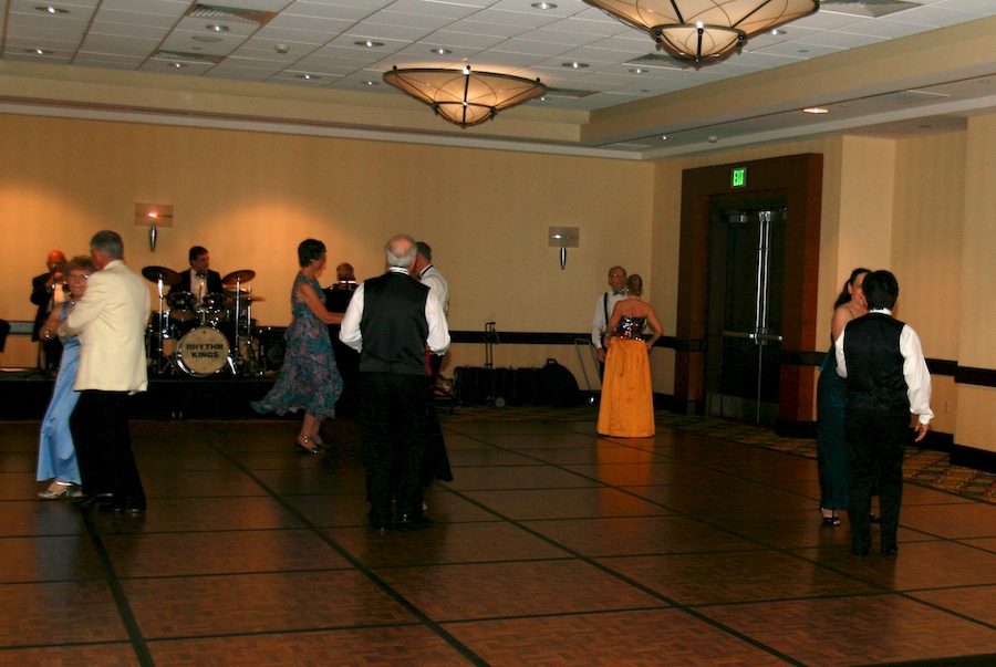 Post dinner dancing at the 2012 Nightlighters Rose Ball