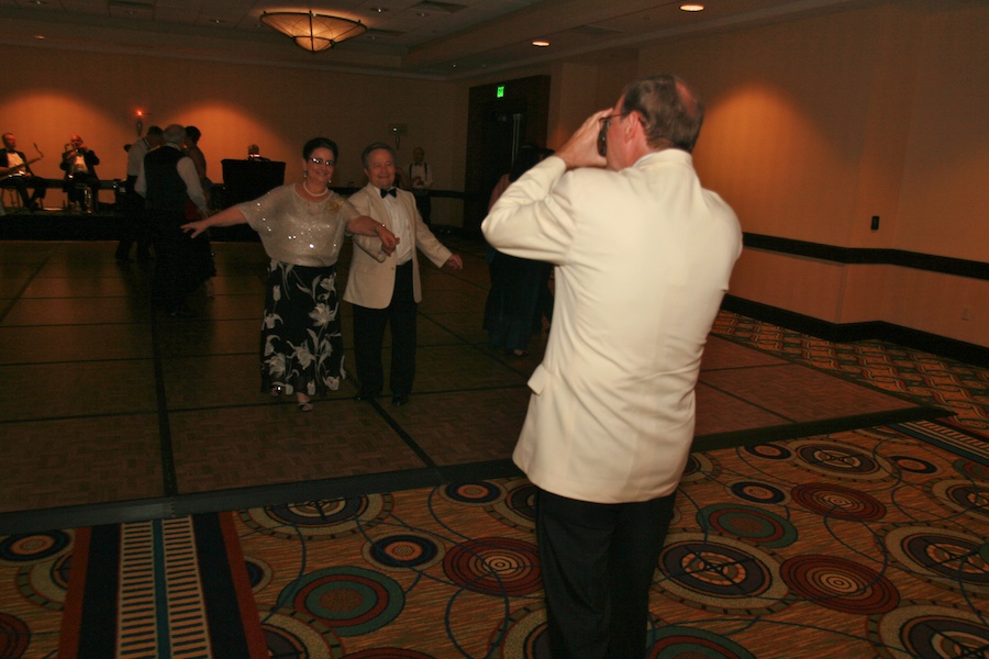 Post dinner dancing at the 2012 Nightlighters Rose Ball