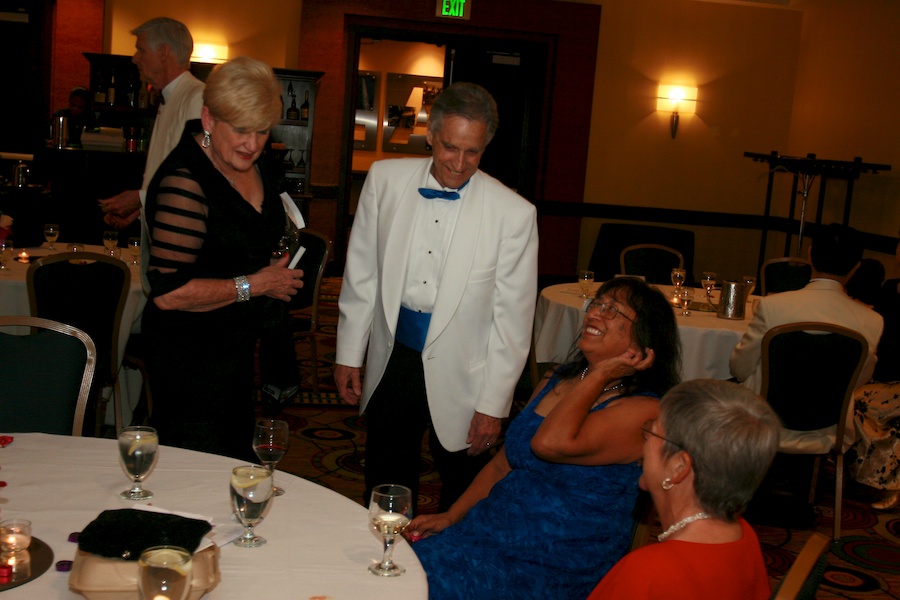 Post dinner dancing at the 2012 Nightlighters Rose Ball