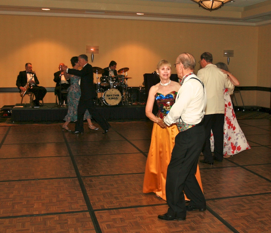 Post dinner dancing at the 2012 Nightlighters Rose Ball