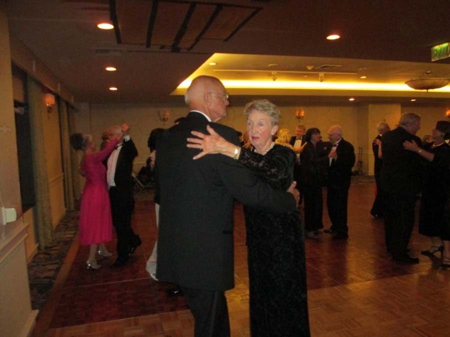 The after-dinner dancing continues as the Nightlighters December 2012