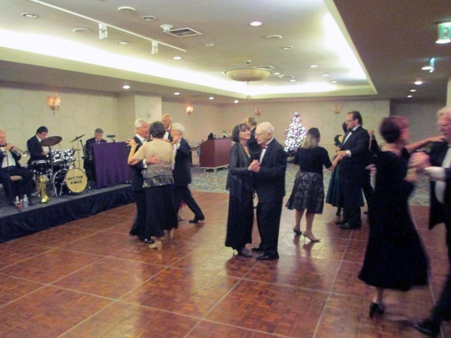 The after-dinner dancing continues as the Nightlighters December 2012