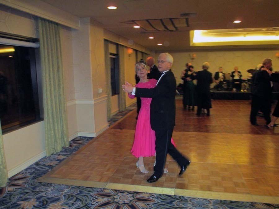 The after-dinner dancing continues as the Nightlighters December 2012