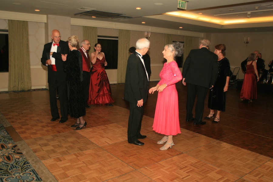 The after-dinner dancing continues as the Nightlighters December 2012