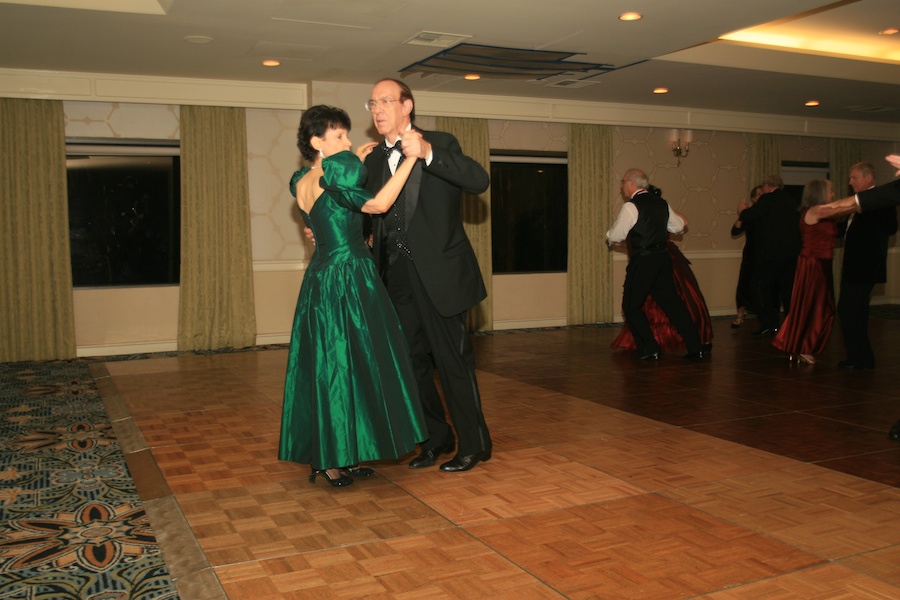 The after-dinner dancing continues as the Nightlighters December 2012