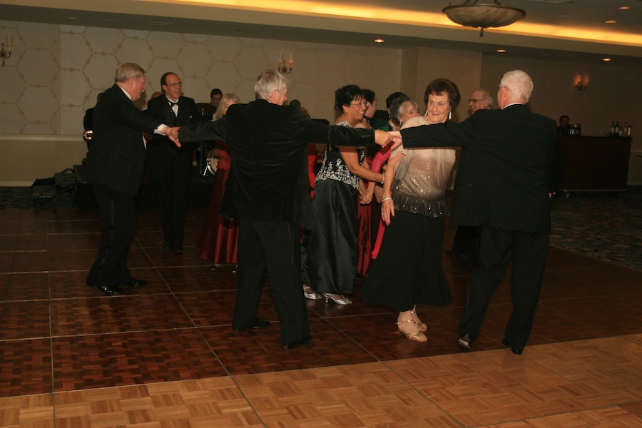 The after-dinner dancing continues as the Nightlighters December 2012