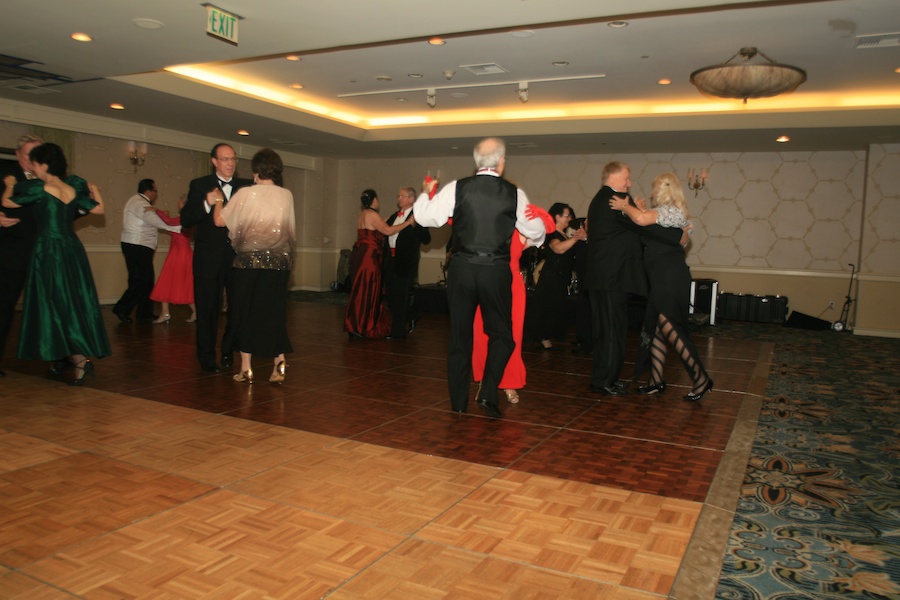 The after-dinner dancing continues as the Nightlighters December 2012