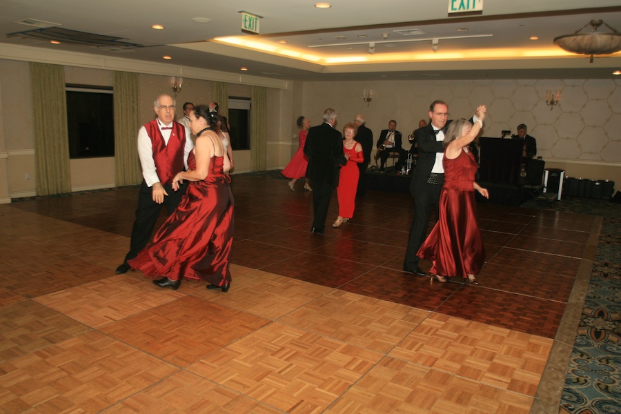 The after-dinner dancing continues as the Nightlighters December 2012