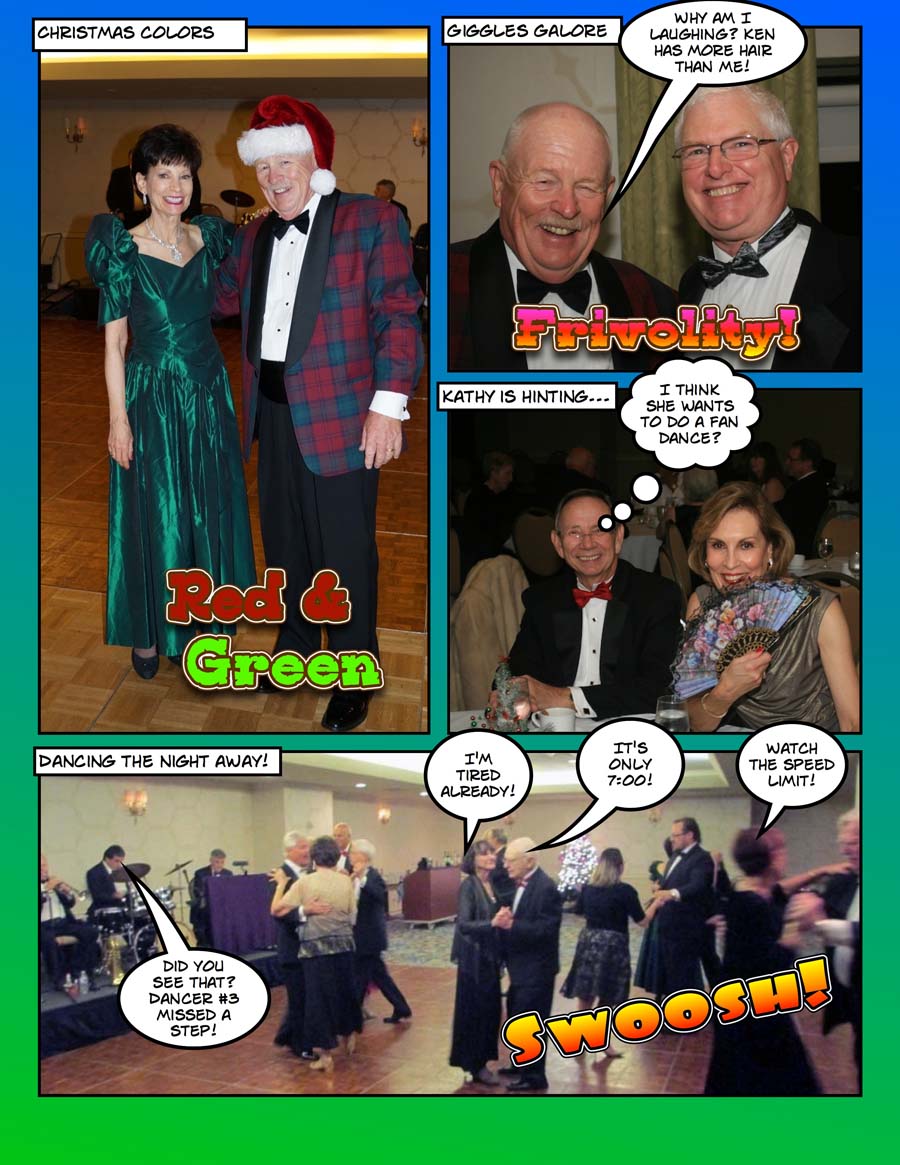 The comic view of the Nightlighters (Victorian Christmas) December 2012 Dance