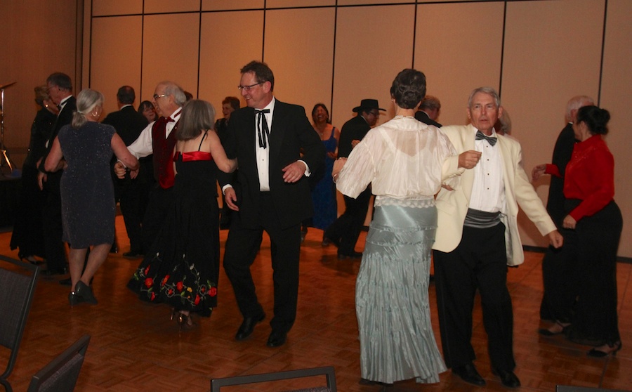 Serious dancing at the Nightlighters April 2013