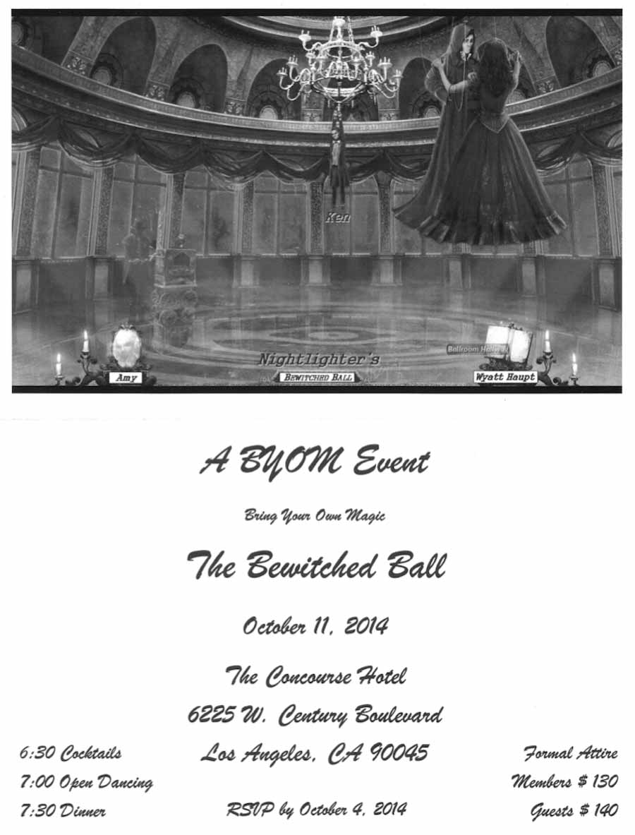 Nightlighter's Bewitched Ball October 2014