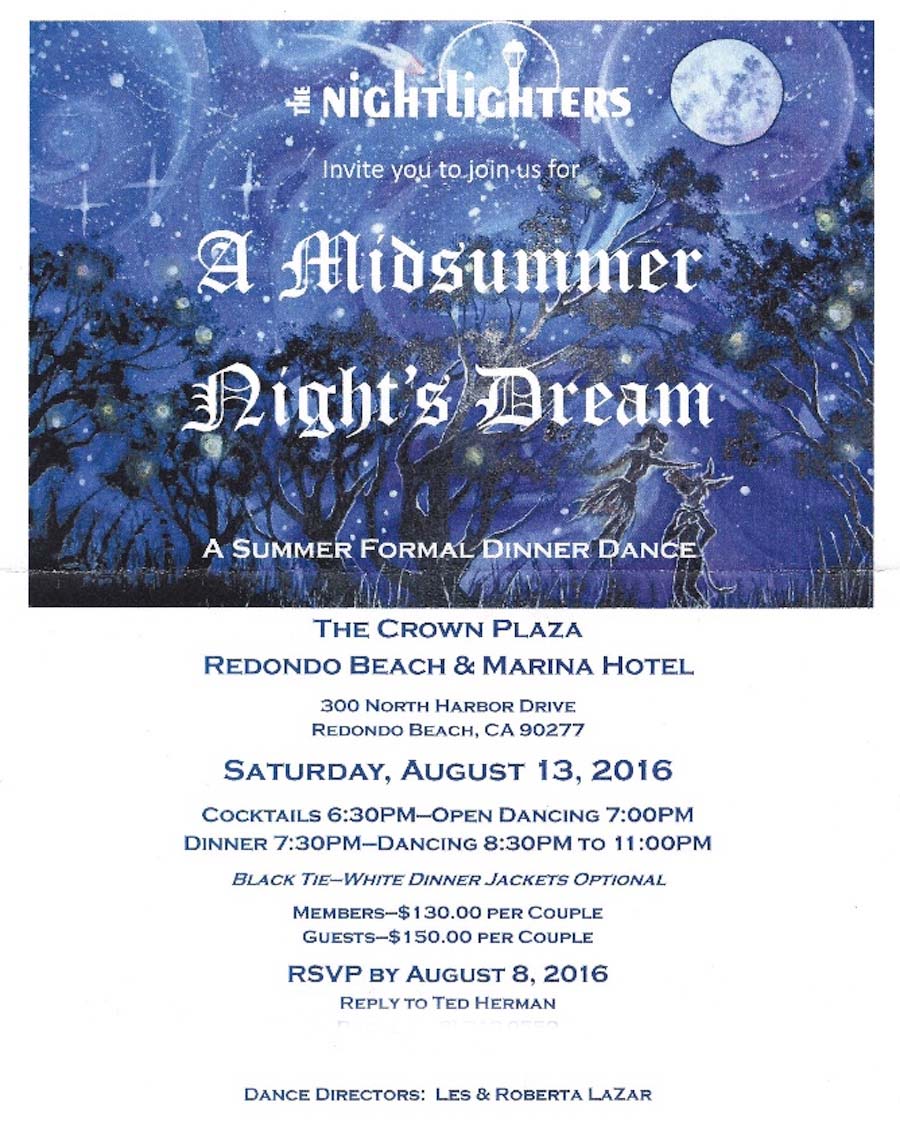 Nightlighter's Midsummer Night's Dream dance in Redondo Beach