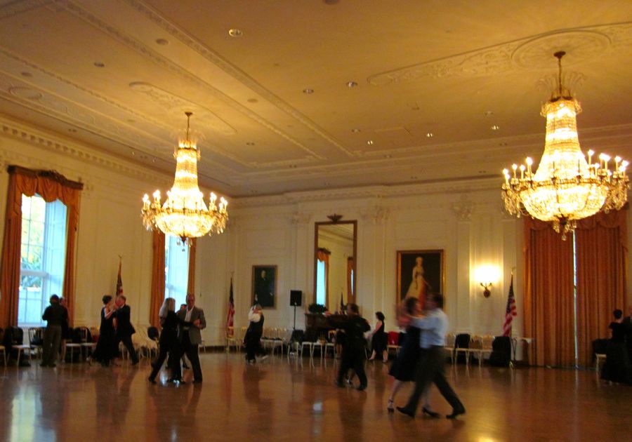 Dancing at the Nixon Library