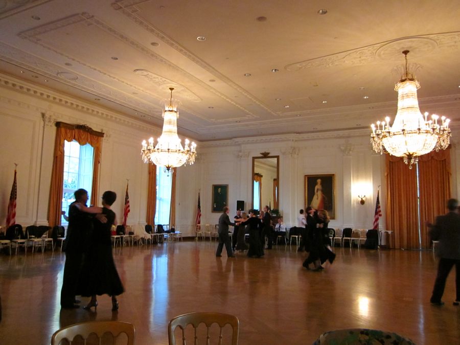 Dancing at the Nixon Library