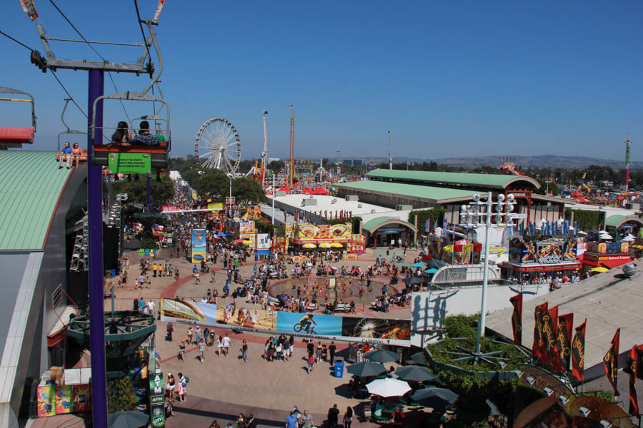 Visiting the Orange County Fair July 16th 2016