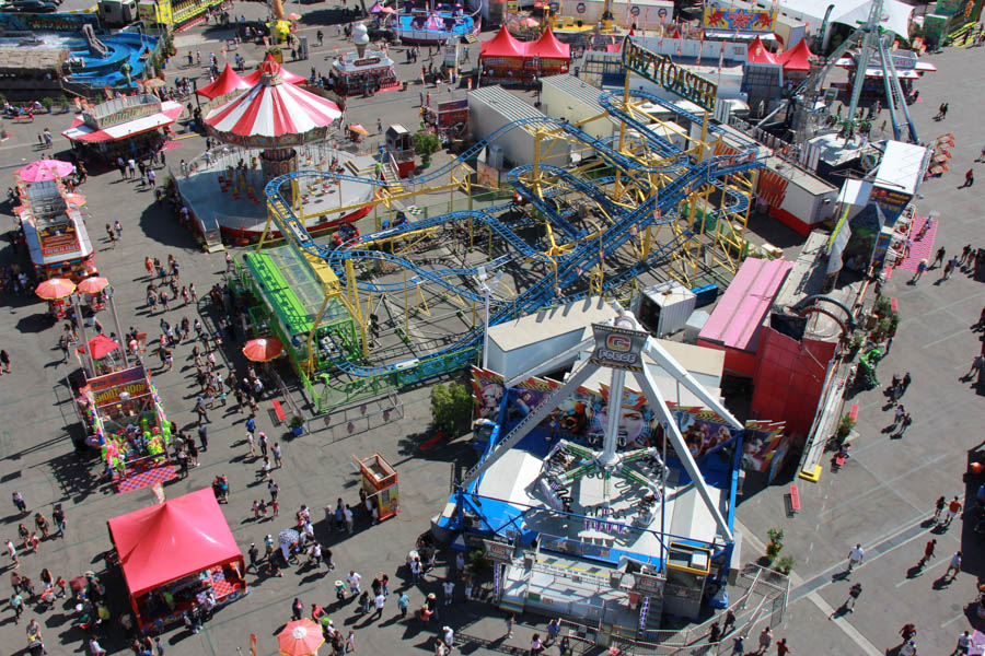 Visiting the Orange County Fair July 16th 2016