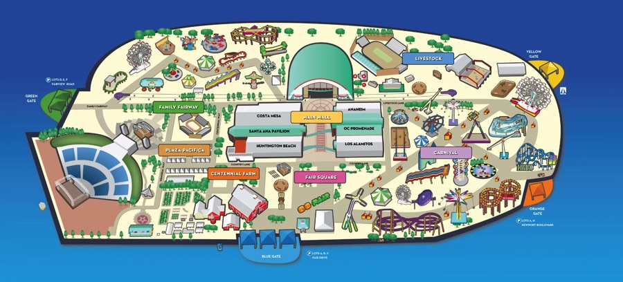 2025 OC Fair Map