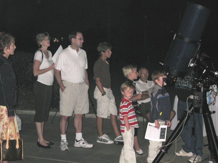 Astronomy Night At Old Ranch