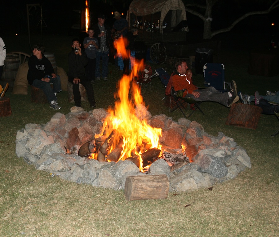 Camping out at Old Ranch